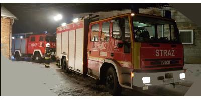 Pożar kotłowni w miejscowości Gródek Rządowy