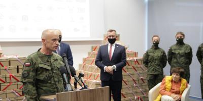 Żołnierze 5 Mazowieckiej Brygady OT będą dystrybuować paczki dla Powstańców Warszawskich 