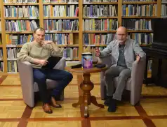 Spotkanie z Panem Marcinem S. Przybyłek w pułtuskiej bibliotece