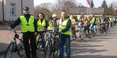 Inauguracja akcji MÓJ ROWER – MOJE ŻYCIE w powiecie pułtuskim