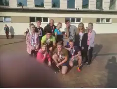 Bieg sztafetowy - Dla Niepodległej w Golądkowie