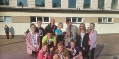 Bieg sztafetowy - Dla Niepodległej w Golądkowie