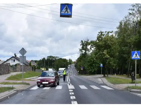 Potrącenie pieszego na ul. Kościuszki