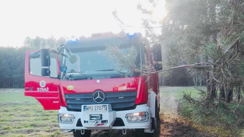 Płoną trawy i lasy. 16 zdarzeń w powiecie pułtuskim - Pułtuska Kronika Strażacka
