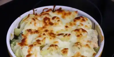 Zapiekanka z kalafiorem i makaronem