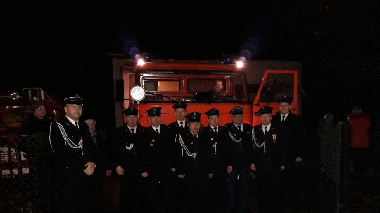 OSP Rębkowo: Oficjalne przekazanie wozu strażackiego STAR