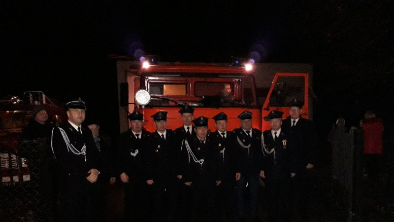 OSP Rębkowo: Oficjalne przekazanie wozu strażackiego STAR