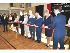 Nowa hala sportowa przy LO w Pułtusku oficjalnie otwarta