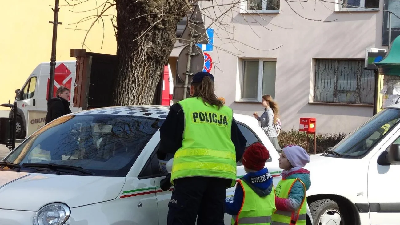 Kierowco!!! Nie polujemy na zebrach!!! - kampania dla kierowców w Pułtusku