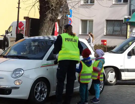 Kierowco!!! Nie polujemy na zebrach!!! - kampania dla kierowców w Pułtusku
