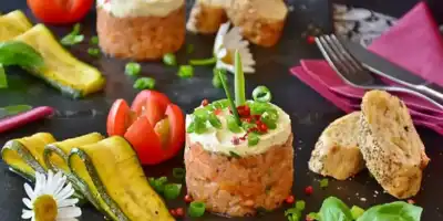 Tatar z ryb wędzonych