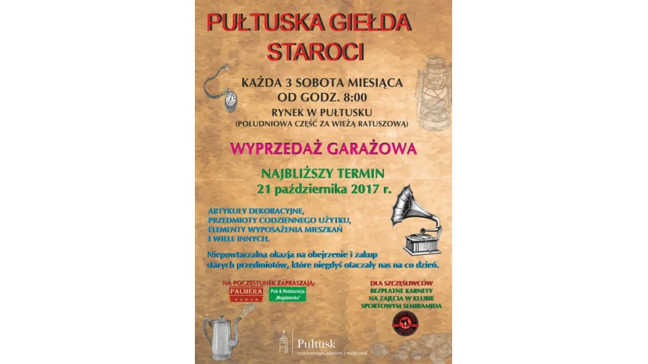 Giełda Staroci w Pułtusku