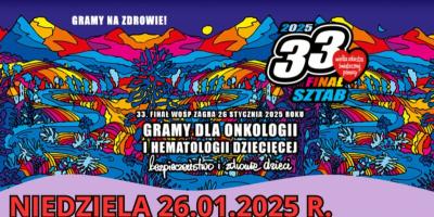 Finał WOŚP w Pułtusku – 26 stycznia 2025 r. [PROGRAM]