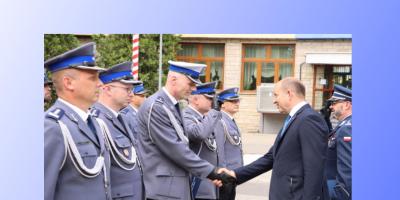 Święto Policji Garnizonu Mazowieckiego 2021 - mianowanie Komendanta Powiatowego KPP Pułtusk