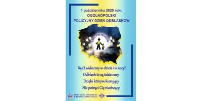 Ogólnopolski Policyjny Dzień Odblasków 2020