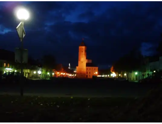 Pułtusk nocą