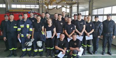 Nowi strażacy w szeregach jednostek OSP w powiecie pułtuskim