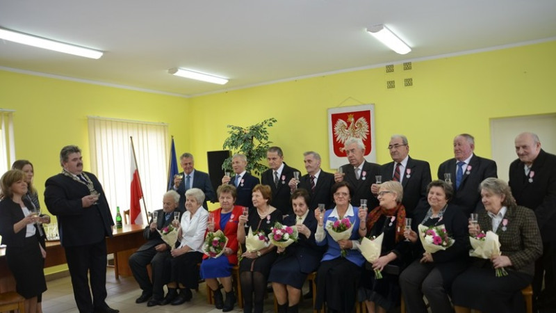 Złote, Diamentowe i Żelazne Gody obchodziły małżeństwa z Gminy Gzy