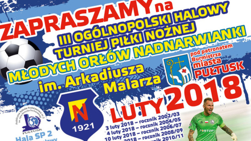 Turniej Młodych Orłów Nadnarwianki już w lutym