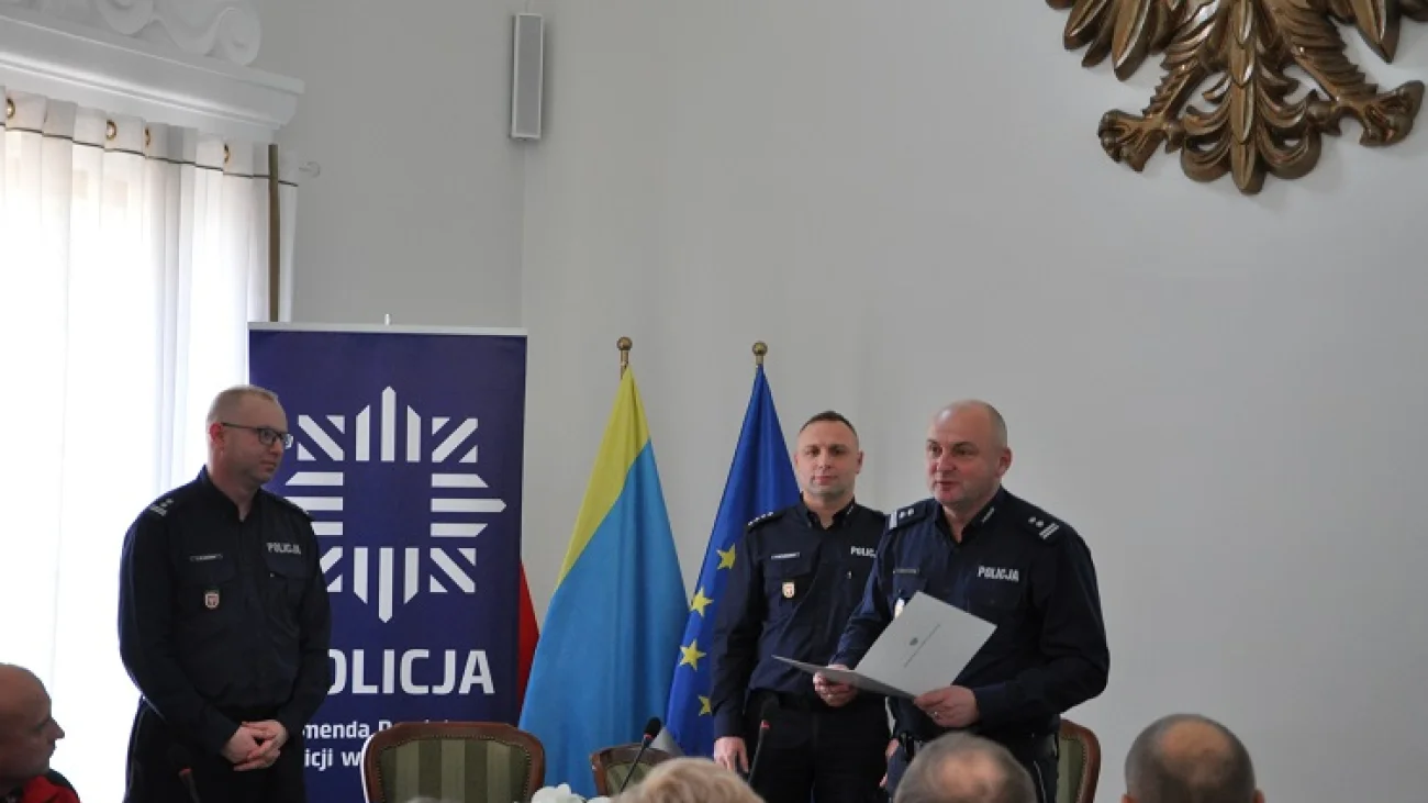 Odprawa roczna w Pułtuskiej Komendzie Policji 2019
