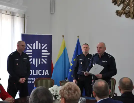 Odprawa roczna w Pułtuskiej Komendzie Policji 2019