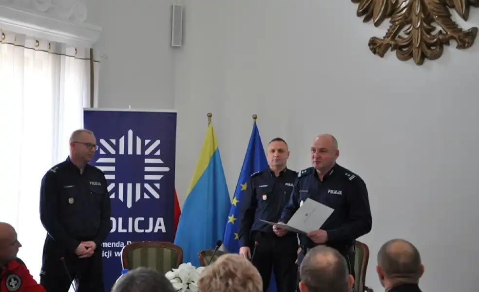 Odprawa roczna w Pułtuskiej Komendzie Policji 2019
