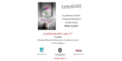 Spotkanie autorskie z Justyną Edmondson w Pułtusku