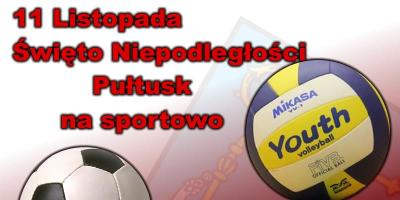 11 listopada w Pułtusku - na sportowo