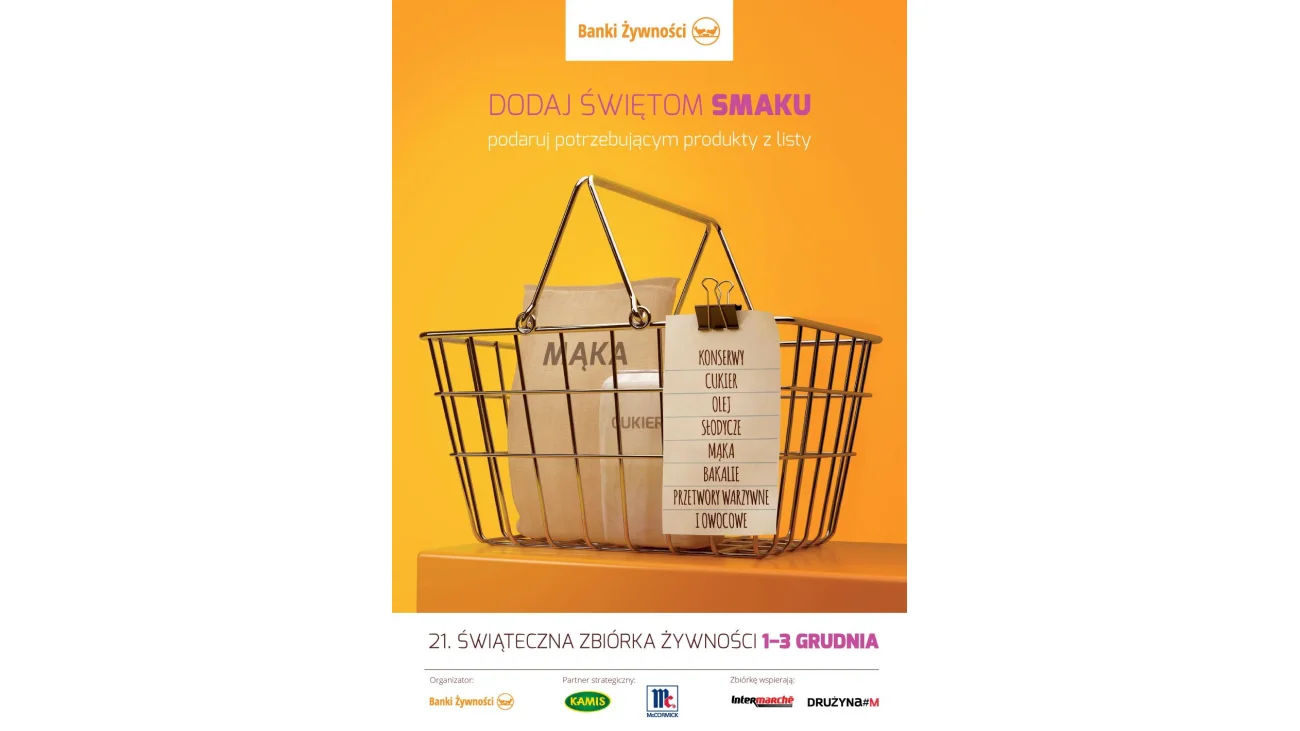 Dodaj świętom smaku - ŚWIĄTECZNA ZBIÓRKA ŻYWNOŚCI RAZEM Z INTERMARCHE