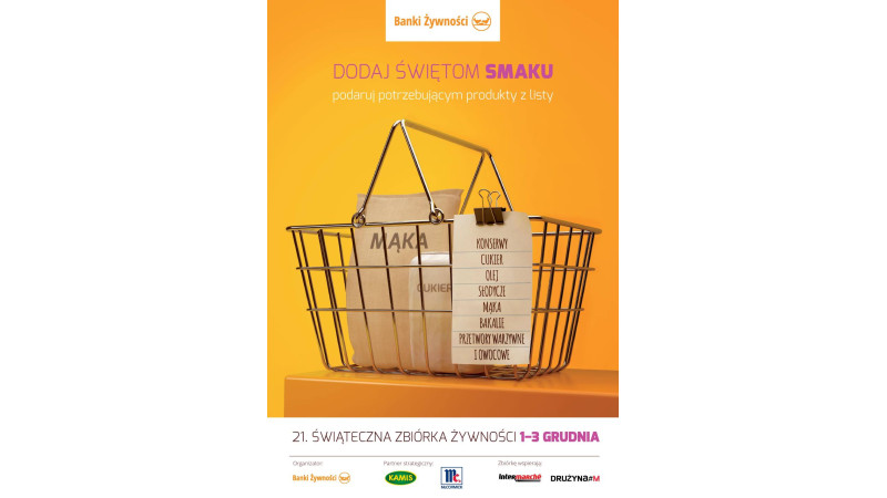 Dodaj świętom smaku - ŚWIĄTECZNA ZBIÓRKA ŻYWNOŚCI RAZEM Z INTERMARCHE