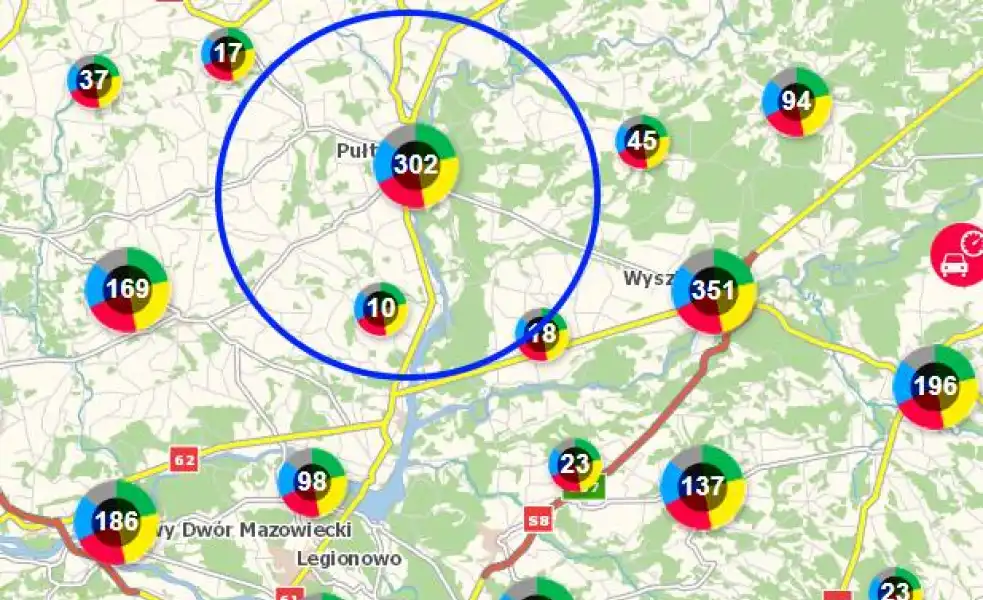 Ponad 790 zgłoszeń różnych zagrożeń z powiatu pułtuskiego