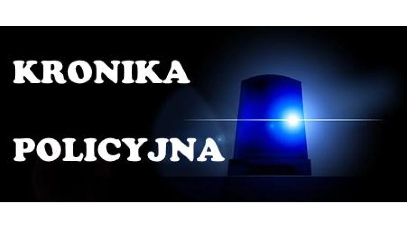Kronika policyjna - wypadki i kradzieże