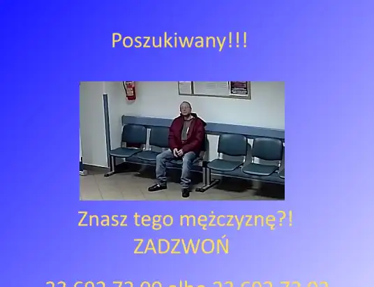 Znasz tego mężczyznę? Okradł pacjentkę w pułtuskim szpitalu!