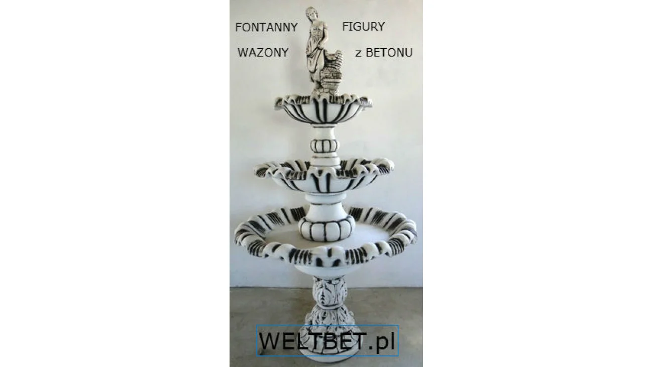 FIGURY BETONOWE,  Fontanny, Wazony, Tralki 