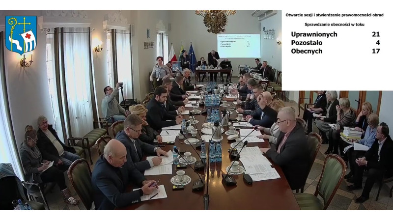 Nadzwyczajna Sesja Rady Miejskiej w Pułtusku - 20.02.2019 r.