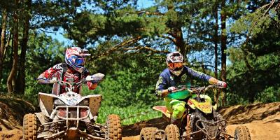 Grzywna za jazdę quadem po lesie