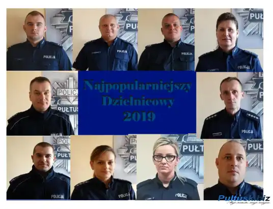 Najpopularniejszy Dzielnicowy 2019 powiatu pułtuskiego - głosowanie trwa