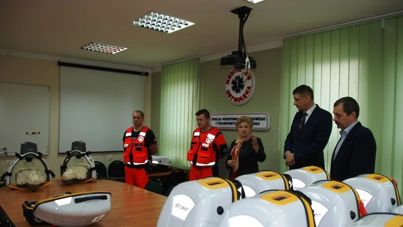 LUCAS 3 w karetkach Ostrołęckiego Meditransu, również w Pułtusku