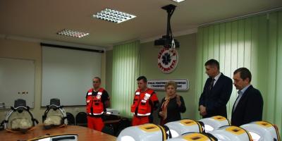 LUCAS 3 w karetkach Ostrołęckiego Meditransu, również w Pułtusku