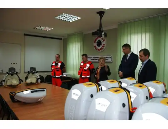 LUCAS 3 w karetkach Ostrołęckiego Meditransu, również w Pułtusku