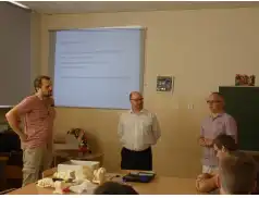 Wykładowcy z Politechniki Warszawskiej w Ruszkowskim