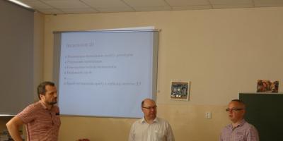 Wykładowcy z Politechniki Warszawskiej w Ruszkowskim