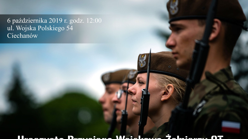Terytorialsi po raz piąty złożą przysięgę