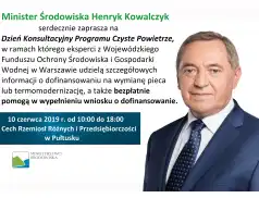 Dzień Konsultacyjny Programu Czyste Powietrze w Pułtusku