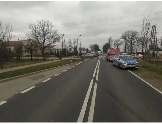 Pijany z zakazem prowadzenia pojazdów spowodował wypadek