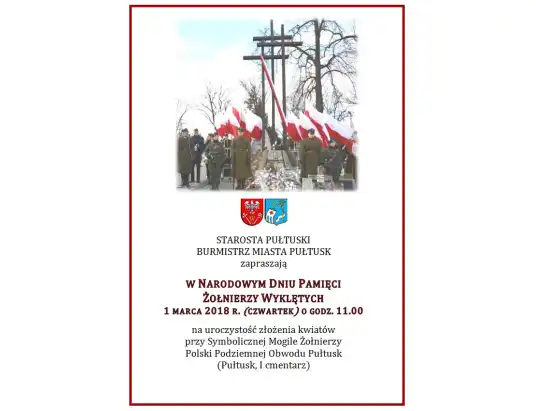 Pamięć Żołnierzy Wyklętych w Pułtusku trwa