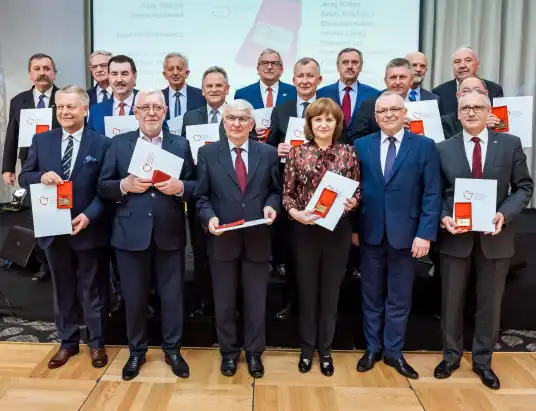 Odznaczenie Bene Meritus Powiatom dla Tadeusza Nalewajka