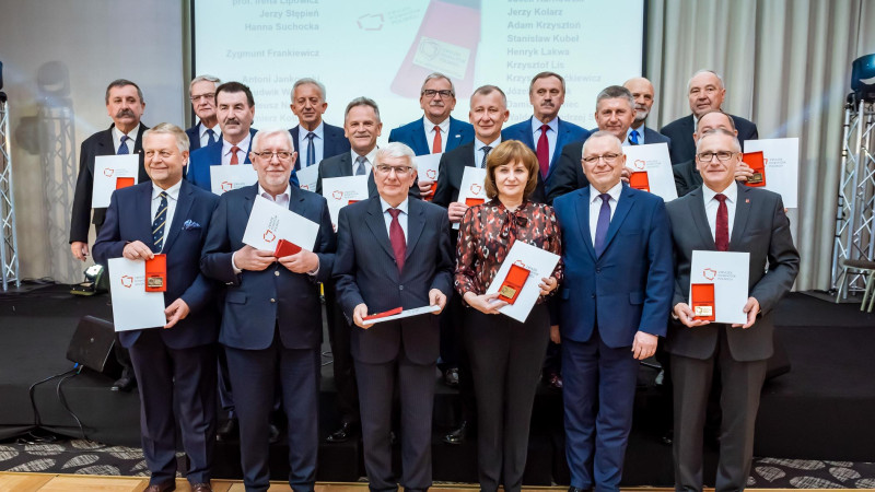 Odznaczenie Bene Meritus Powiatom dla Tadeusza Nalewajka