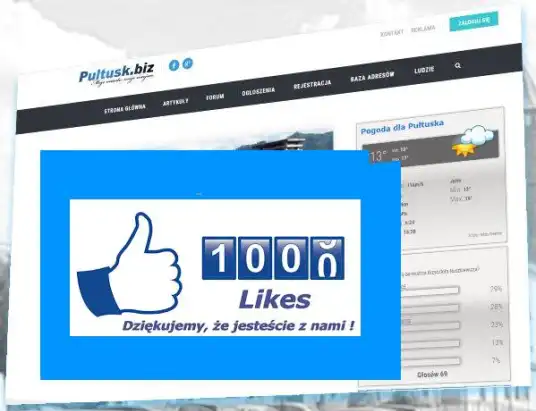 Dziękujemy za 1000 like na Facekooku