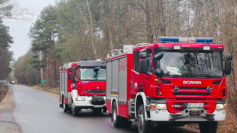 Spowodował kolizję i uciekł z miejsca zdarzenia. Uszkodzone auto zostawił w lesie [Zdjęcia]
